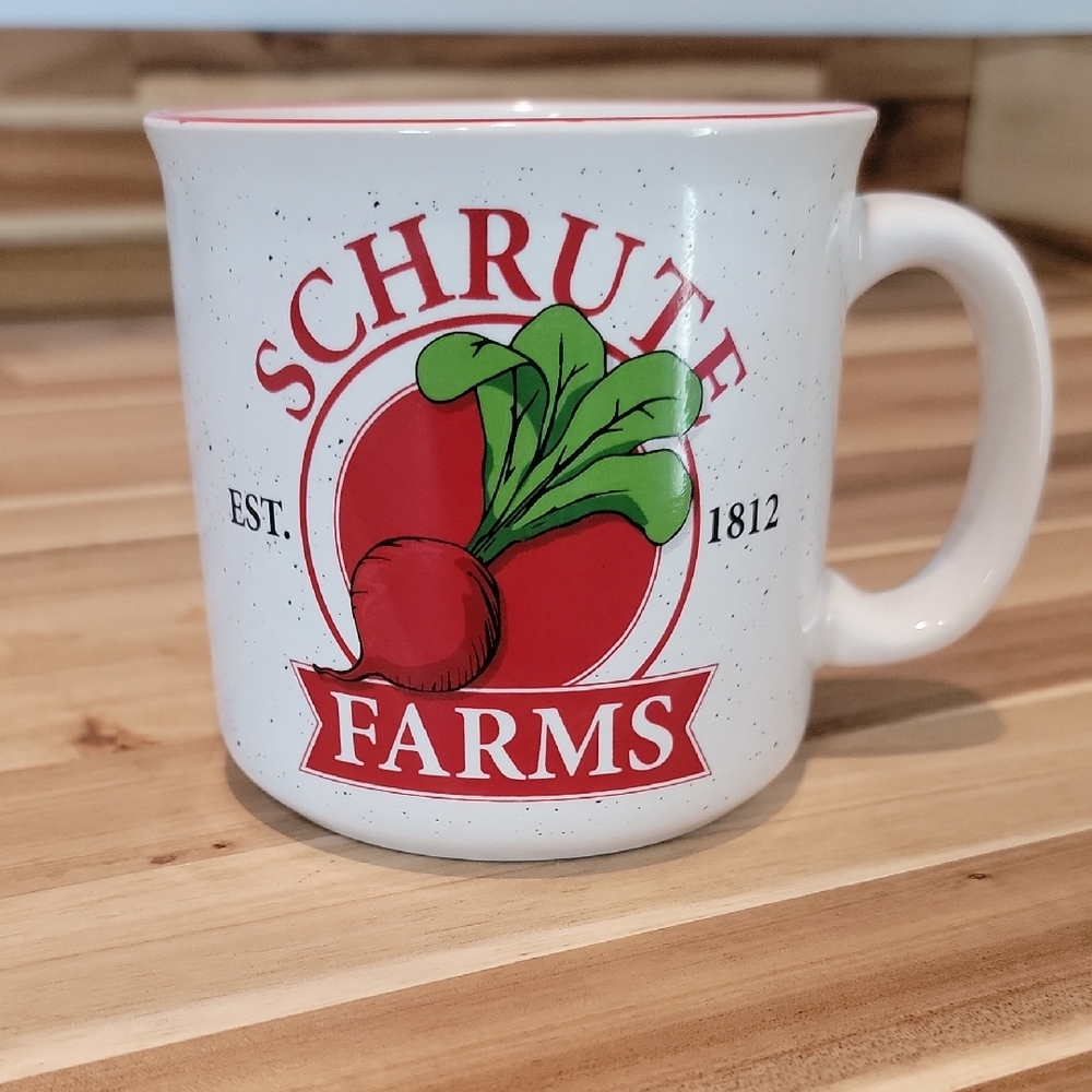 Shrute Farms Mug, The Office, Beet Mug, Dwight Schrute Coffee Cup